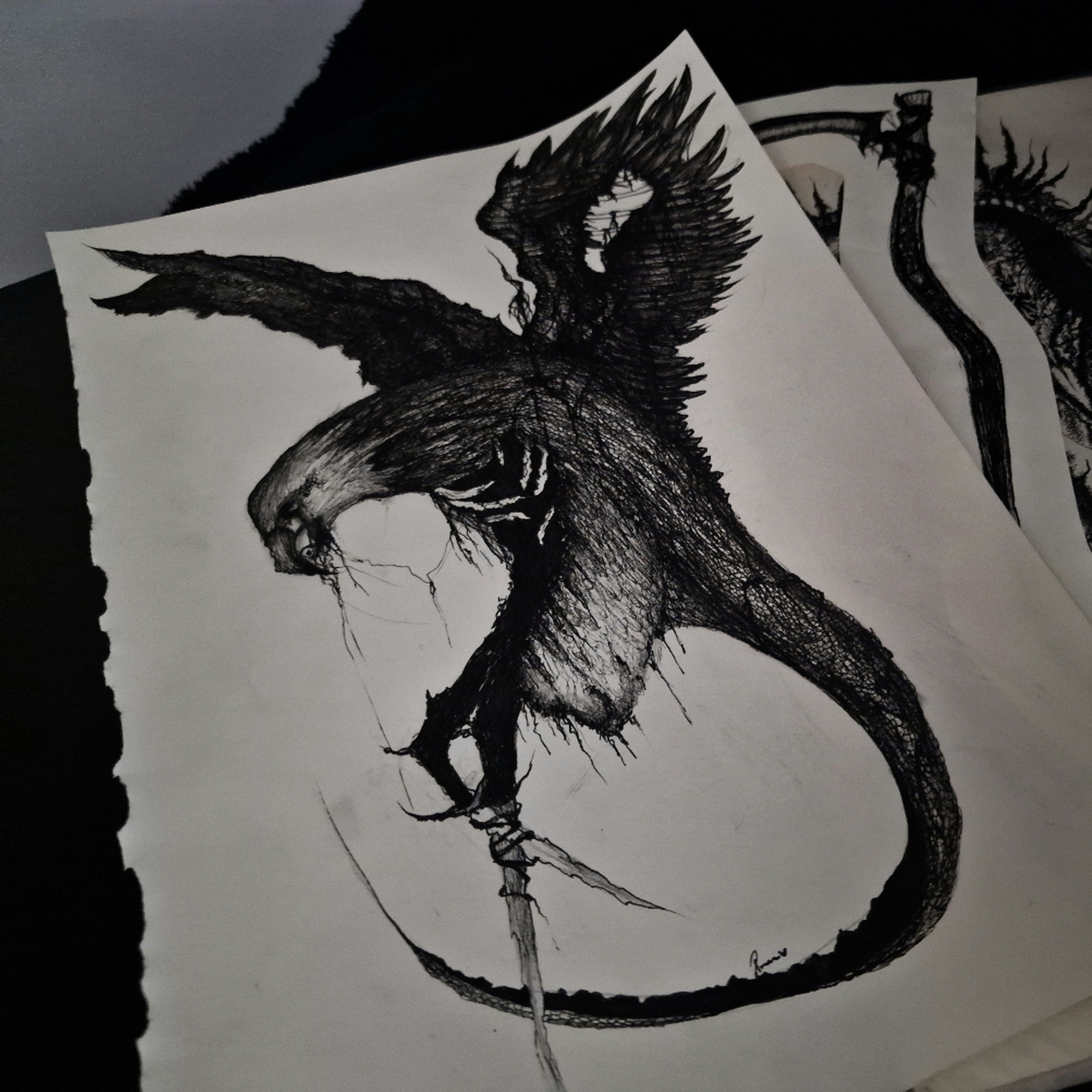 Self-Destruction print